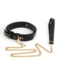 Black Faux Leather Bondage Set For Couples Erotic - PureDiva