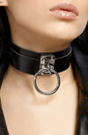 Leather Neck Harness Choker Necklace - PureDiva