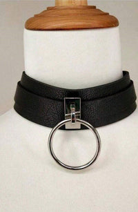 Leather Neck Harness Choker Necklace - PureDiva