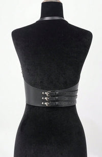 Leather Bust Harness Chain | PureDiva